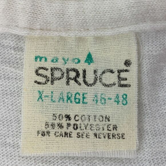 Vintage 70s The Pachinko Factory T Shirt Mens Large Japanese Game USA Made White - Picture 8 of 9